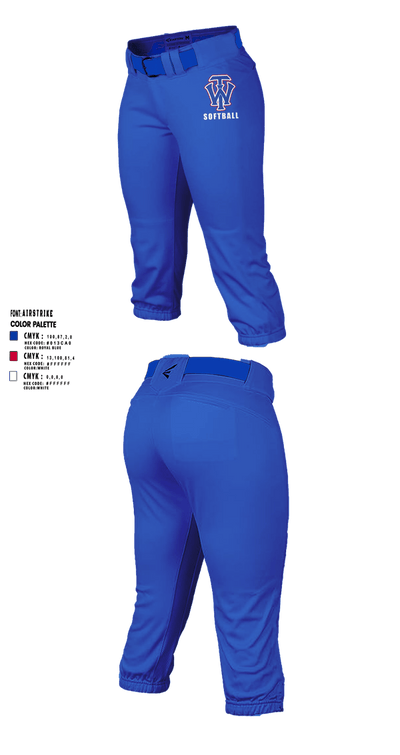 W.I.T. 36754552 Softball Pants - 3