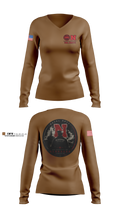 Blackshirt Battalion 7069830 Women's Long Sleeve V-neck Shirt - 3
