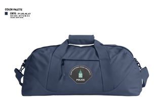 Duffle Bag, NSU PD, Police, Teamtime, Team time, sublimation, custom sports apparel, team uniforms, spirit wear, spiritwear, sports uniforms, custom shirts, team store, custom team store, fundraiser sports, apparel fundraiser