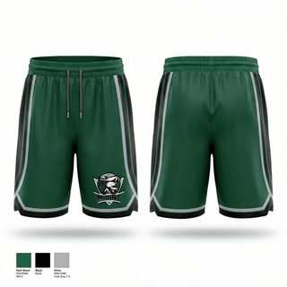 Womens Basketball Shorts, Mount Pleasant Lady Knights, Women's Basketball, Teamtime, Team time, sublimation, custom sports apparel, team uniforms, spirit wear, spiritwear, sports uniforms, custom shirts, team store, custom team store, fundraiser sports, apparel fundraiser
