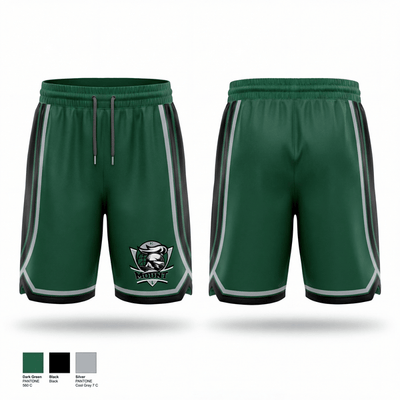Mount Pleasant Lady Knights 62227651 Womens Basketball Shorts - 2
