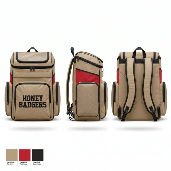Gear Bag, Honey badgers, Army, Teamtime, Team time, sublimation, custom sports apparel, team uniforms, spirit wear, spiritwear, sports uniforms, custom shirts, team store, custom team store, fundraiser sports, apparel fundraiser