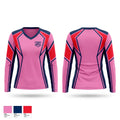 Pee Dee Elite Women's Long Sleeve V-neck Shirt - 1