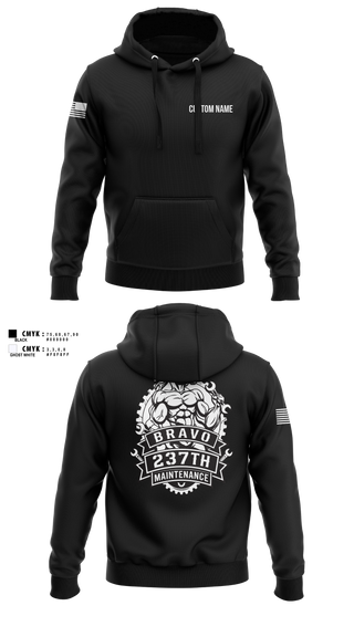 Hoodie, BRAVO 237th BSB, Army, Teamtime, Team time, sublimation, custom sports apparel, team uniforms, spirit wear, spiritwear, sports uniforms, custom shirts, team store, custom team store, fundraiser sports, apparel fundraiser