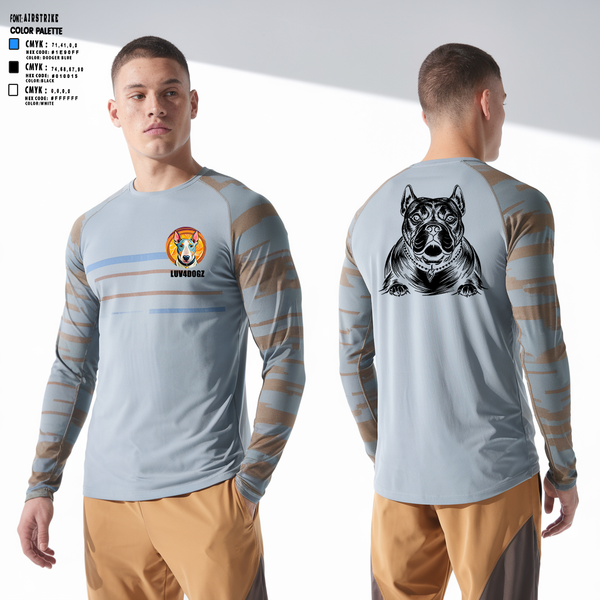 Long Sleeve Performance Shirt, ILUVDOGZ, , Teamtime, Team time, sublimation, custom sports apparel, team uniforms, spirit wear, spiritwear, sports uniforms, custom shirts, team store, custom team store, fundraiser sports, apparel fundraiser