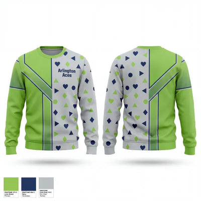 Arlington Aces 73453237 Crew Neck Sweatshirt - 1