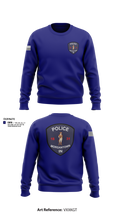 Morgantown Police Department 83325246 Crew Neck Sweatshirt - 101