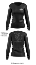 La Vagancia Hats 29971580 Women's Long Sleeve V-neck Shirt - 3