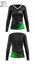 Real North Athletics 78275202 Women's Long Sleeve V-neck Shirt - 2