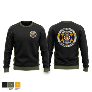 Crew Neck Sweatshirt, Miller county jail, Police, Teamtime, Team time, sublimation, custom sports apparel, team uniforms, spirit wear, spiritwear, sports uniforms, custom shirts, team store, custom team store, fundraiser sports, apparel fundraiser