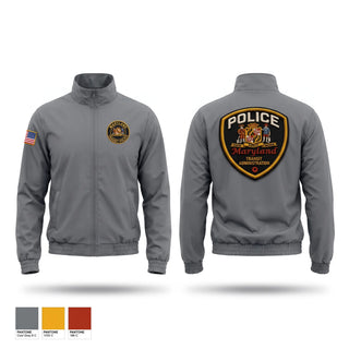 Windbreaker, MTA, Police, Teamtime, Team time, sublimation, custom sports apparel, team uniforms, spirit wear, spiritwear, sports uniforms, custom shirts, team store, custom team store, fundraiser sports, apparel fundraiser