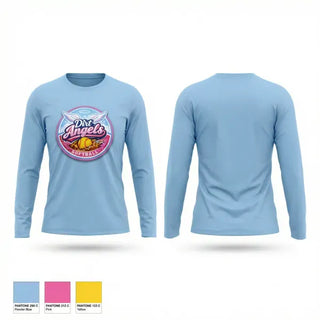 Long Sleeve Performance Shirt, Dirt Angels, Softball, Teamtime, Team time, sublimation, custom sports apparel, team uniforms, spirit wear, spiritwear, sports uniforms, custom shirts, team store, custom team store, fundraiser sports, apparel fundraiser