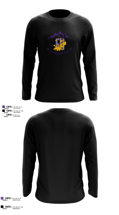 FHHS Mountaineering Club 71635730 Long Sleeve Performance Shirt 1