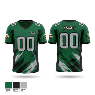Football Jersey, New Jersey Eagles, , Teamtime, Team time, sublimation, custom sports apparel, team uniforms, spirit wear, spiritwear, sports uniforms, custom shirts, team store, custom team store, fundraiser sports, apparel fundraiser
