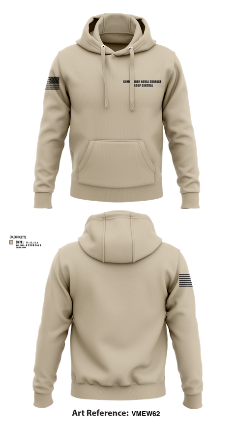 Hoodie, Commander Naval Surface Group Central, , Teamtime, Team time, sublimation, custom sports apparel, team uniforms, spirit wear, spiritwear, sports uniforms, custom shirts, team store, custom team store, fundraiser sports, apparel fundraiser