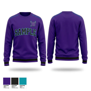 Crew Neck Sweatshirt, Diablos, Baseball, Teamtime, Team time, sublimation, custom sports apparel, team uniforms, spirit wear, spiritwear, sports uniforms, custom shirts, team store, custom team store, fundraiser sports, apparel fundraiser