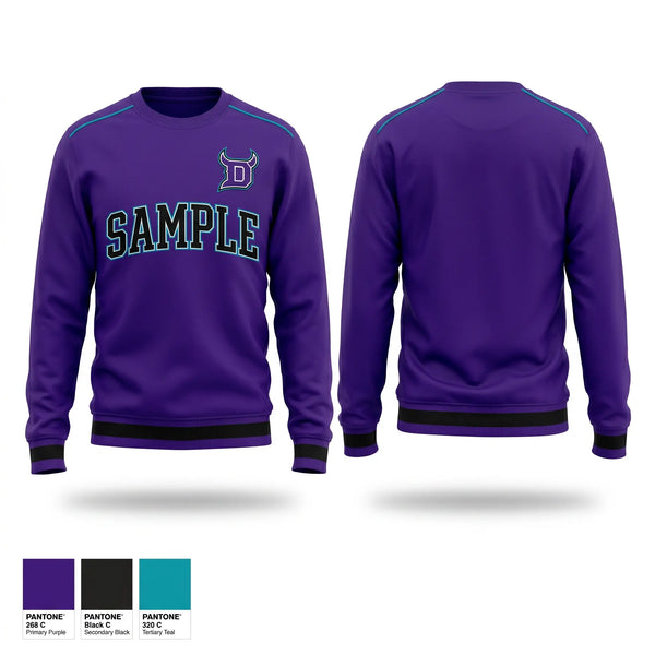 Crew Neck Sweatshirt, Diablos, Baseball, Teamtime, Team time, sublimation, custom sports apparel, team uniforms, spirit wear, spiritwear, sports uniforms, custom shirts, team store, custom team store, fundraiser sports, apparel fundraiser