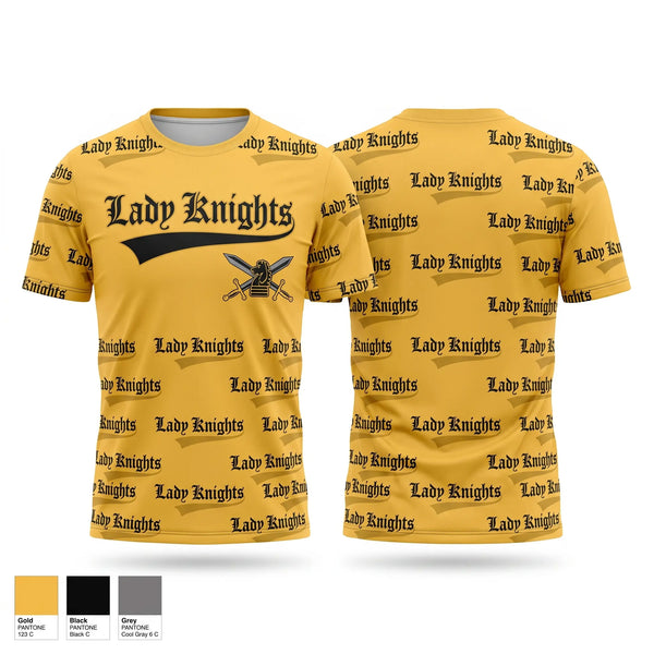 Short Sleeve Performance Shirt, Lady Knights, Softball, Teamtime, Team time, sublimation, custom sports apparel, team uniforms, spirit wear, spiritwear, sports uniforms, custom shirts, team store, custom team store, fundraiser sports, apparel fundraiser
