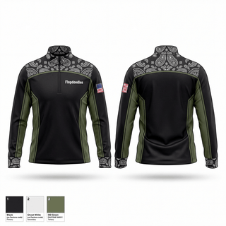 Quarter Zip Jacket, Flopdoodle’s, Space Force, Teamtime, Team time, sublimation, custom sports apparel, team uniforms, spirit wear, spiritwear, sports uniforms, custom shirts, team store, custom team store, fundraiser sports, apparel fundraiser
