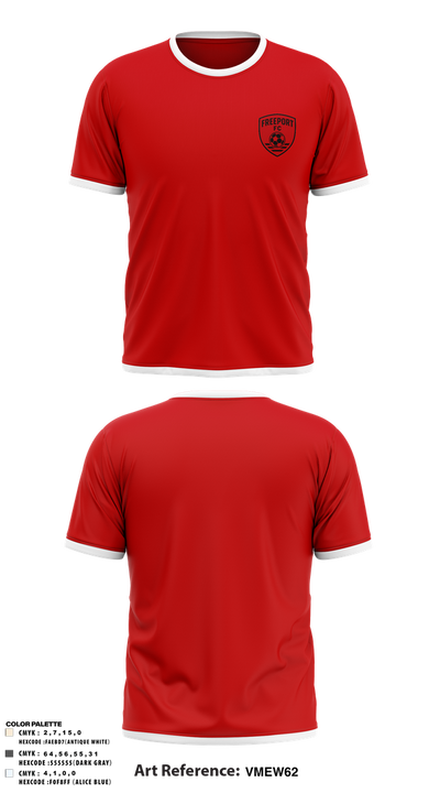 Freeport FC 77823295 Old School Cotton Feel Shirt - 2