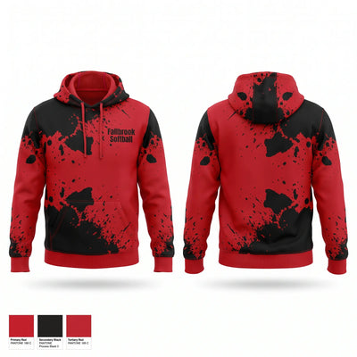 Fallbrook softball Hoodie - 2