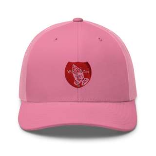 WeAllWeGot~Family First 22026589 Retro Trucker Hat | Yupoong 6606