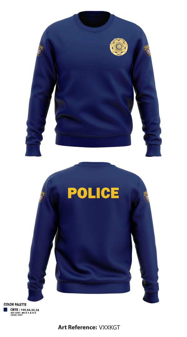 Crew Neck Sweatshirt, Skiatook Police Department, Police, Teamtime, Team time, sublimation, custom sports apparel, team uniforms, spirit wear, spiritwear, sports uniforms, custom shirts, team store, custom team store, fundraiser sports, apparel fundraiser