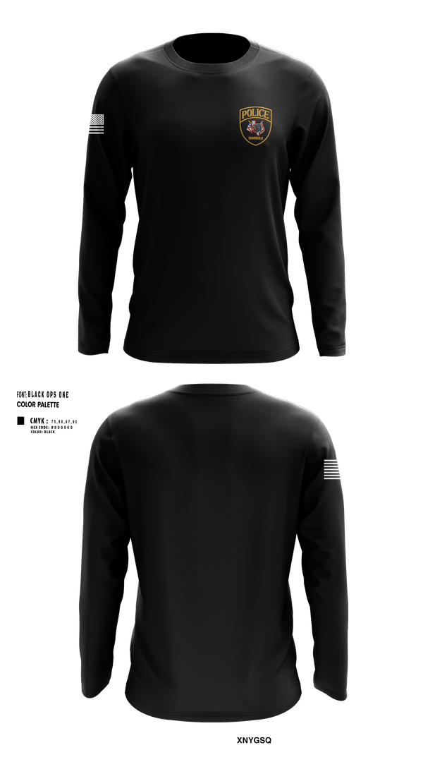 Long Sleeve Performance Shirt, Seminole Police Department, Police, Teamtime, Team time, sublimation, custom sports apparel, team uniforms, spirit wear, spiritwear, sports uniforms, custom shirts, team store, custom team store, fundraiser sports, apparel fundraiser