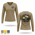 92F ALC 6078415 Women's Long Sleeve V-neck Shirt - 1