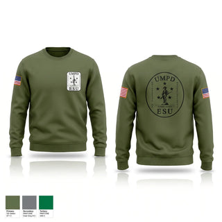 Crew Neck Sweatshirt, ESU, Police, Teamtime, Team time, sublimation, custom sports apparel, team uniforms, spirit wear, spiritwear, sports uniforms, custom shirts, team store, custom team store, fundraiser sports, apparel fundraiser