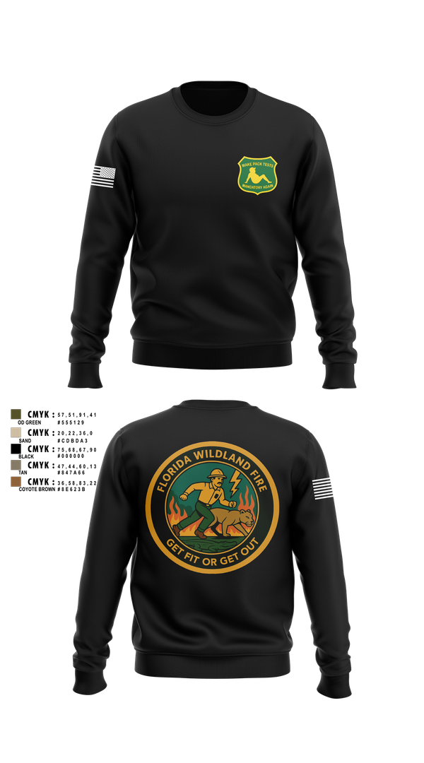 Crew Neck Sweatshirt, Florida, , Teamtime, Team time, sublimation, custom sports apparel, team uniforms, spirit wear, spiritwear, sports uniforms, custom shirts, team store, custom team store, fundraiser sports, apparel fundraiser