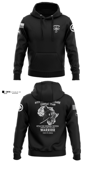 Hoodie, 44th IBCT, Army, Teamtime, Team time, sublimation, custom sports apparel, team uniforms, spirit wear, spiritwear, sports uniforms, custom shirts, team store, custom team store, fundraiser sports, apparel fundraiser