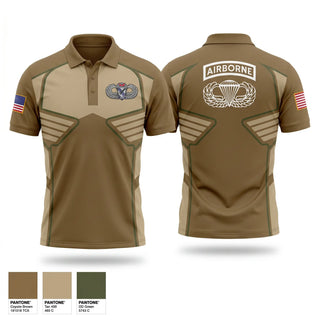 Short Sleeve Performance Polo, 1-505th PIR 82nd airborne, Army, Teamtime, Team time, sublimation, custom sports apparel, team uniforms, spirit wear, spiritwear, sports uniforms, custom shirts, team store, custom team store, fundraiser sports, apparel fundraiser