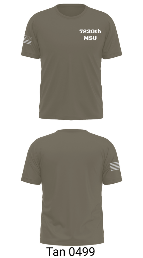 Short Sleeve Performance Shirt, 7230th MSU, Army, Teamtime, Team time, sublimation, custom sports apparel, team uniforms, spirit wear, spiritwear, sports uniforms, custom shirts, team store, custom team store, fundraiser sports, apparel fundraiser
