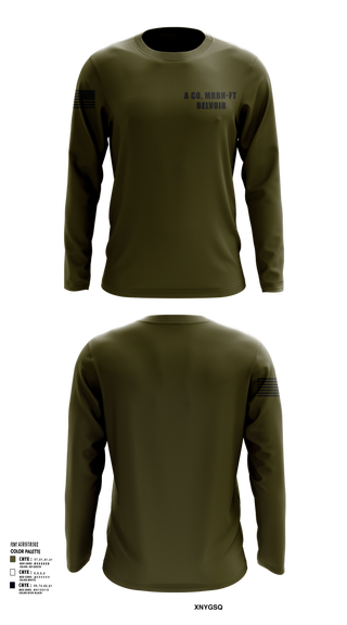 Long Sleeve Performance Shirt, A CO, MRBN-FT BELVOIR, , Teamtime, Team time, sublimation, custom sports apparel, team uniforms, spirit wear, spiritwear, sports uniforms, custom shirts, team store, custom team store, fundraiser sports, apparel fundraiser