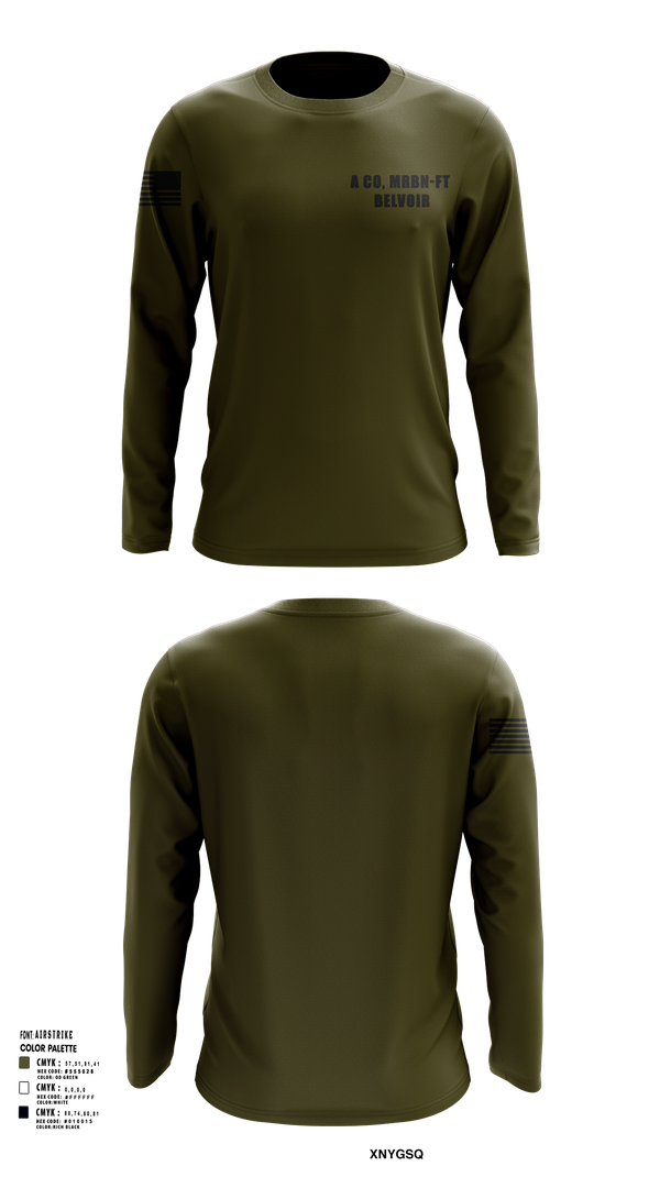 Long Sleeve Performance Shirt, A CO, MRBN-FT BELVOIR, , Teamtime, Team time, sublimation, custom sports apparel, team uniforms, spirit wear, spiritwear, sports uniforms, custom shirts, team store, custom team store, fundraiser sports, apparel fundraiser