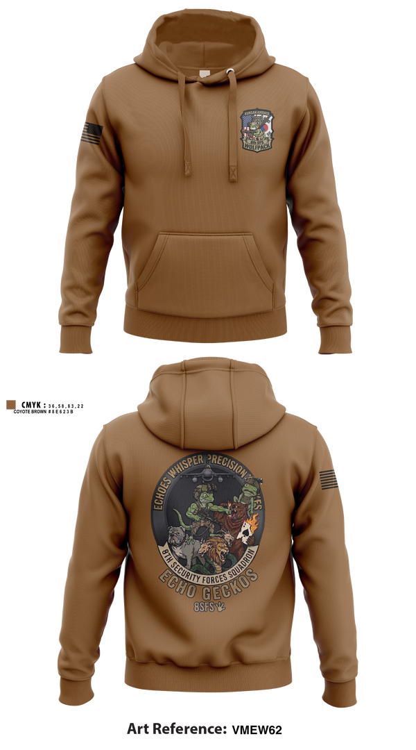 Hoodie, 8th SFS, Air Force, Teamtime, Team time, sublimation, custom sports apparel, team uniforms, spirit wear, spiritwear, sports uniforms, custom shirts, team store, custom team store, fundraiser sports, apparel fundraiser
