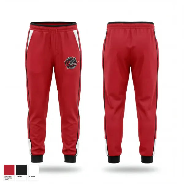 Sweatpants, Ramstad Rockets, Men's Basketball, Teamtime, Team time, sublimation, custom sports apparel, team uniforms, spirit wear, spiritwear, sports uniforms, custom shirts, team store, custom team store, fundraiser sports, apparel fundraiser