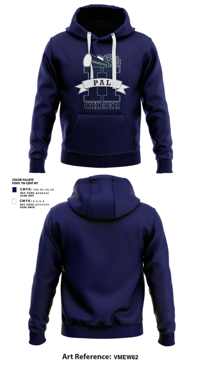 Hamilton PAL Cheer 7718803 Hoodie - 1