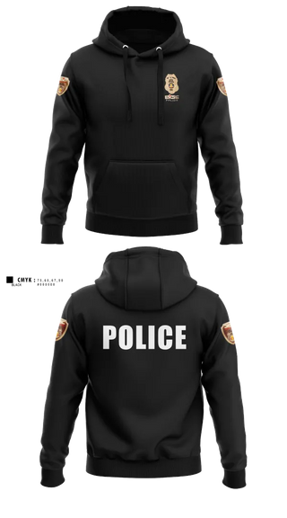 Hoodie, team name, Police, Teamtime, Team time, sublimation, custom sports apparel, team uniforms, spirit wear, spiritwear, sports uniforms, custom shirts, team store, custom team store, fundraiser sports, apparel fundraiser
