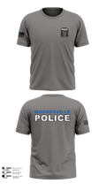 Mooresville Police Department 44990637 Short Sleeve Performance Shirt - 9