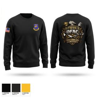 Crew Neck Sweatshirt, STRIKE DFAC, Army, Teamtime, Team time, sublimation, custom sports apparel, team uniforms, spirit wear, spiritwear, sports uniforms, custom shirts, team store, custom team store, fundraiser sports, apparel fundraiser