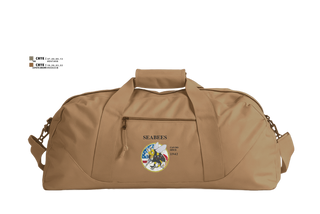 Duffle Bag, Seabees, Navy, Teamtime, Team time, sublimation, custom sports apparel, team uniforms, spirit wear, spiritwear, sports uniforms, custom shirts, team store, custom team store, fundraiser sports, apparel fundraiser