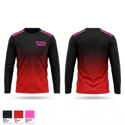 OKLAHOMA LOOKOUTS Long Sleeve Performance Shirt - 1