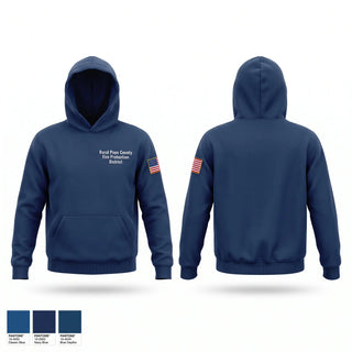 Hoodie, Rural Pope County Fire Protection District, Fire Department, Teamtime, Team time, sublimation, custom sports apparel, team uniforms, spirit wear, spiritwear, sports uniforms, custom shirts, team store, custom team store, fundraiser sports, apparel fundraiser