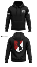 White Platoon Raging RhinosUs Army Hoodie - 1