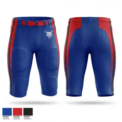 Dover Academy Blue Devils 76497480 Football Pants - 1