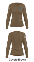 130 FAB 52872050 Women's Long Sleeve V-neck Shirt - 17