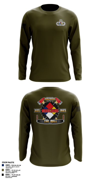 Central Pierce Hazmat 51368601 Long Sleeve Performance Shirt 2
