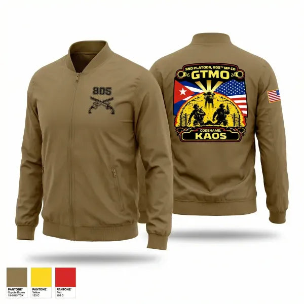 Windbreaker, 805th MP CO, 2nd Platoon, Army, Teamtime, Team time, sublimation, custom sports apparel, team uniforms, spirit wear, spiritwear, sports uniforms, custom shirts, team store, custom team store, fundraiser sports, apparel fundraiser